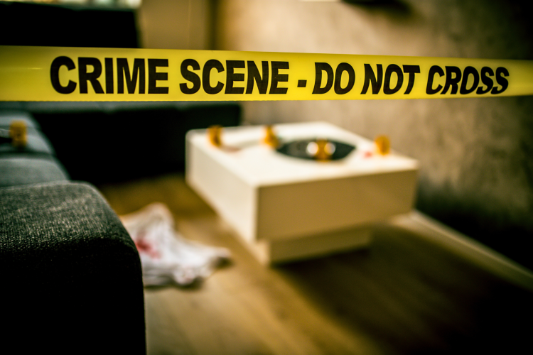 crime scene Murder Mystery