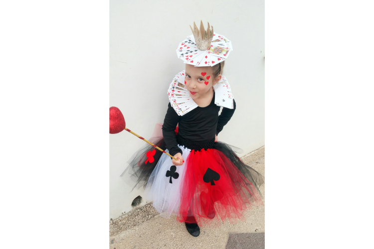 Queen Hearts DIY Costume