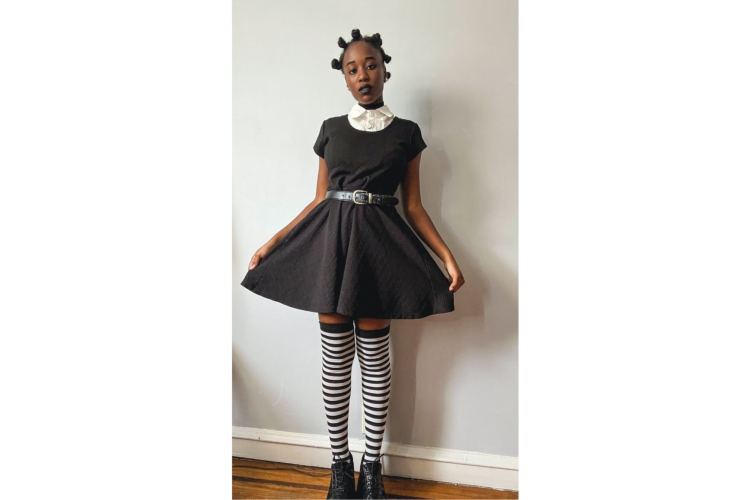 Wednesday Addams DIY Halloween Costume