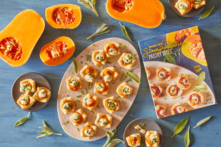Savory Squash Bites from Trader Joes