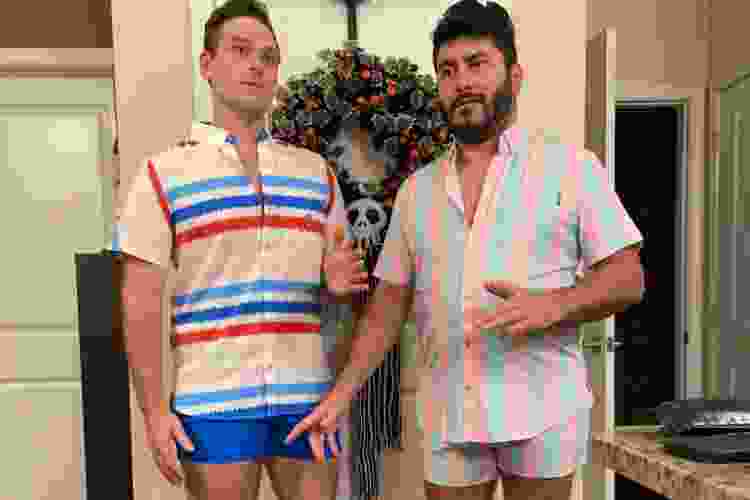 Ken and Allan barbie costumes