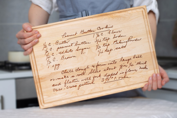 Family Recipe Cutting Board