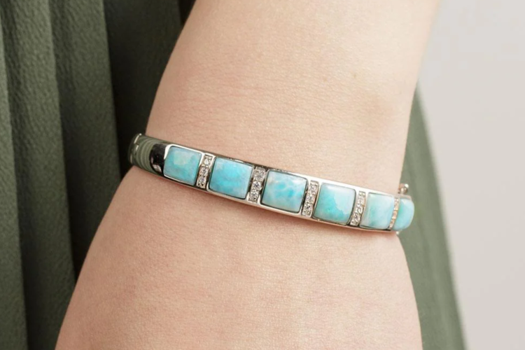 Larimar Ocean Bracelet