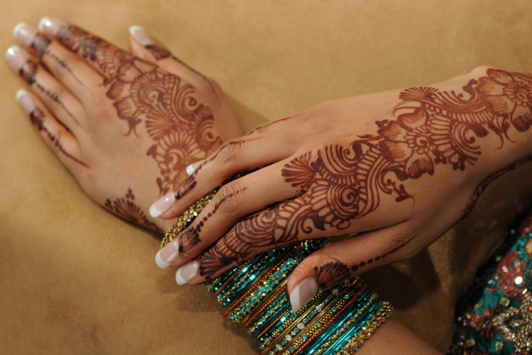 Woman With Henna