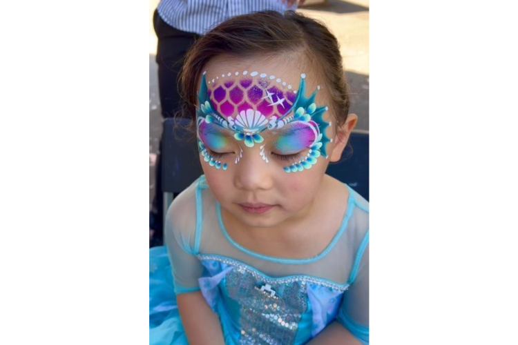 Mermaid Face Paint