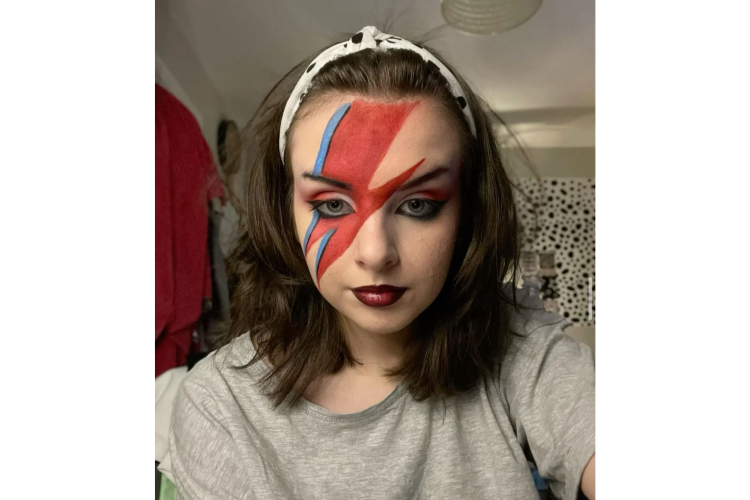 Ziggy Stardust Face Paint