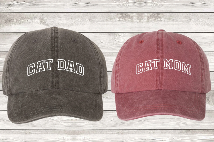 Matching Cat Parent Hats