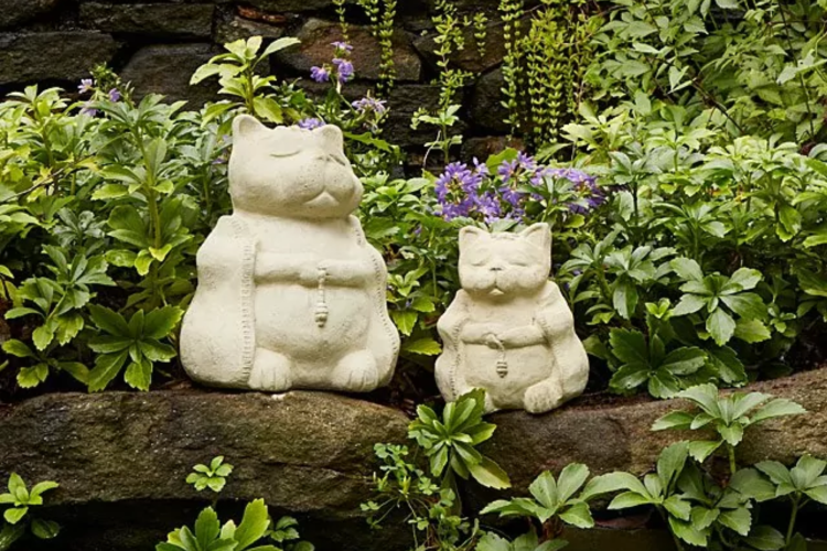 Zen Cat Statues