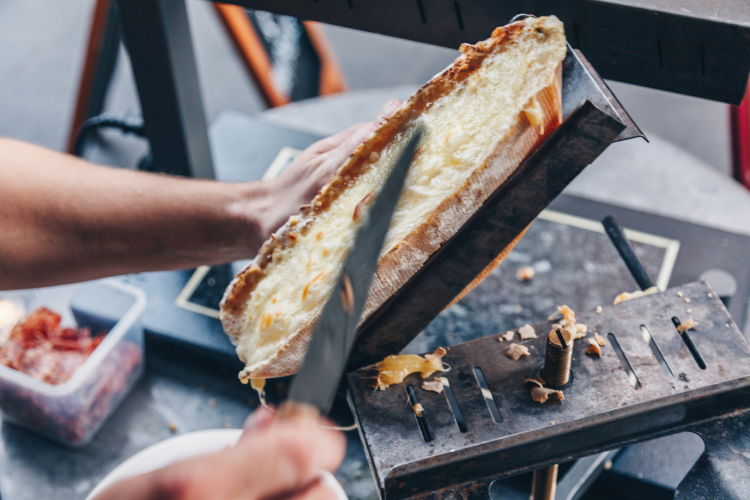 Raclette Cheese Sandwich