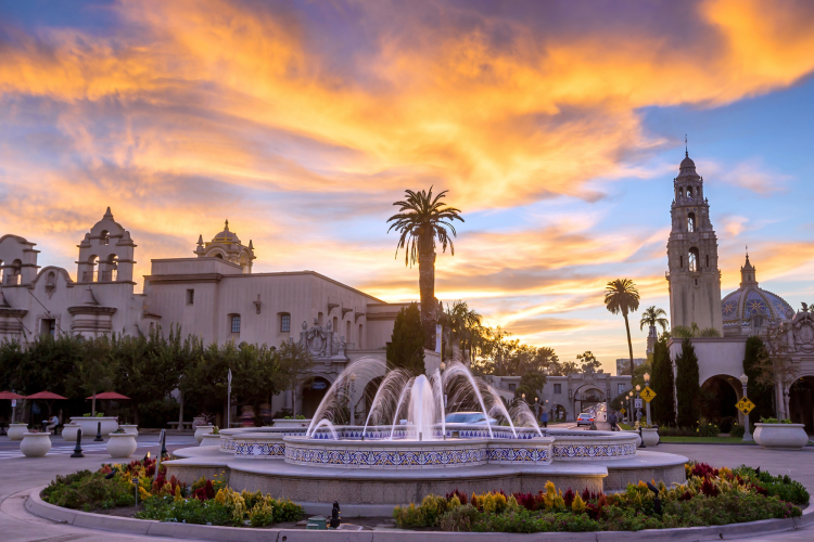 San Diego's Balboa Park in San Diego California