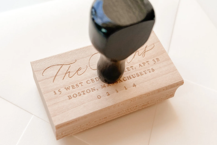 Personalized Address Stamp