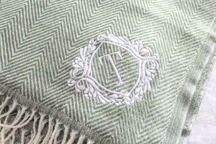 Monogram Cashmere Blanket