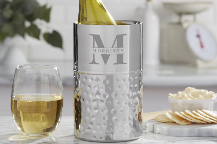 Monogrammed Wine Cooler