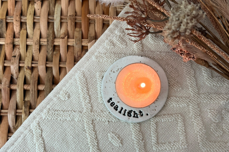 Personalized Tea Light Holders