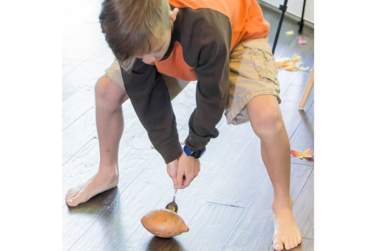 sweet potato relay race