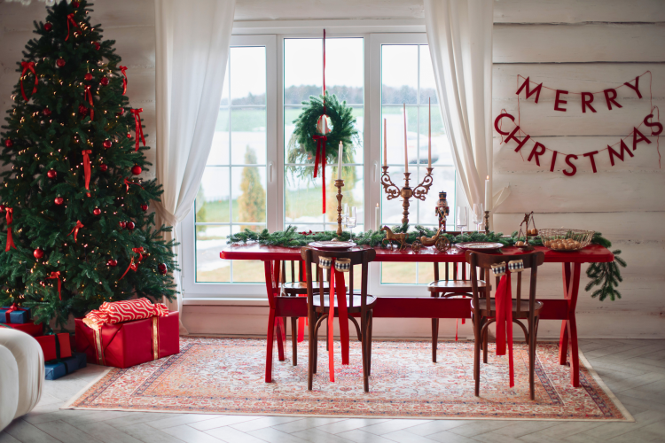 stylish christmas interior beautiful decor