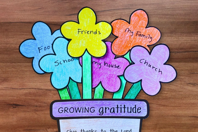 gratitude flower