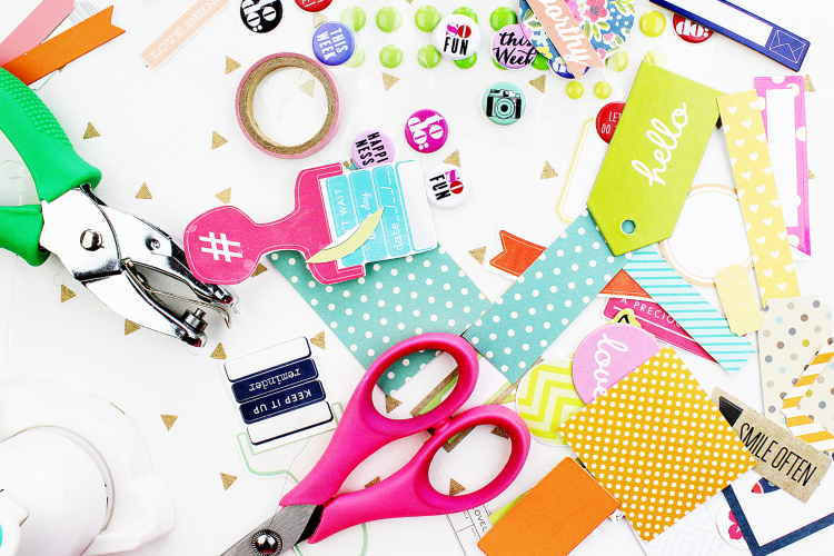 scrapbooking supplies