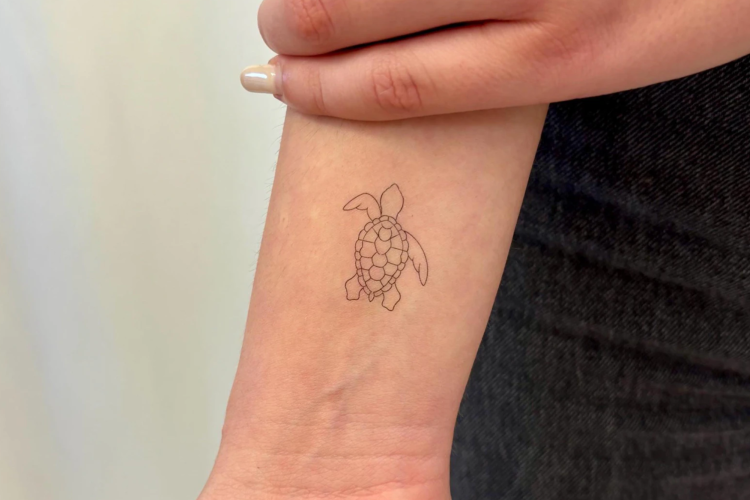 sea turtle tattoo