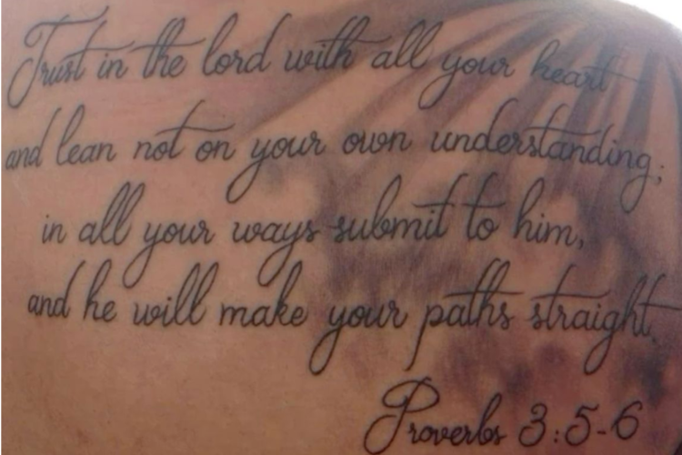 scripture tattoo