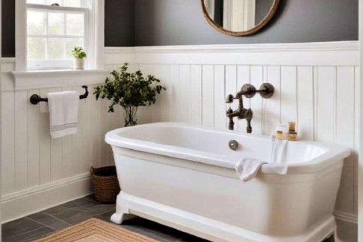 shiplap bathroom