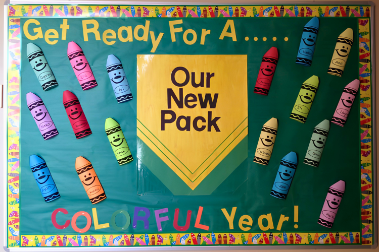Crayon Pack Board