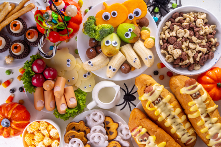halloween brunch