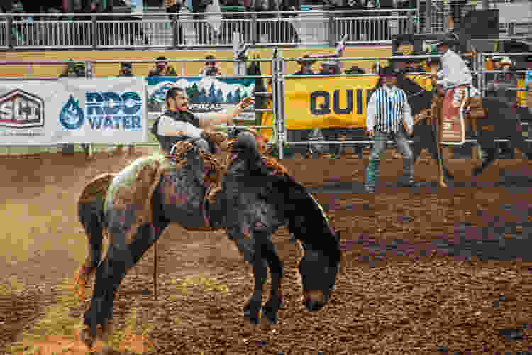 À procura de uma ideia única de festa de 50º aniversário? Experimente um rodeo!