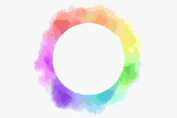 color wheel watercolor painting idea