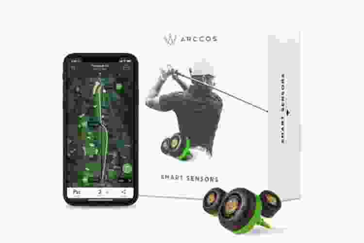 arccos caddie smart sensors for golf 