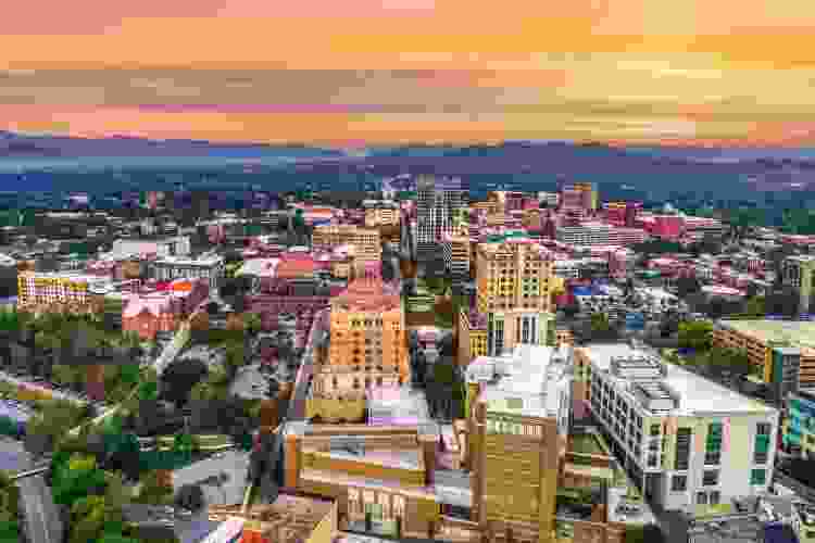 Asheville, NC best cities for artists