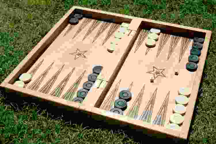 Backgammon for Toga Party Game