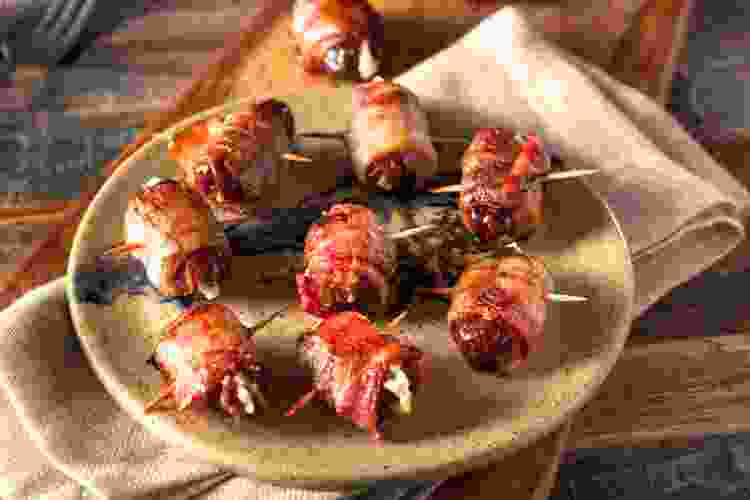 Bacon-Wrapped Dates