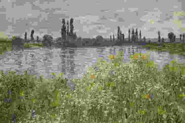 Banks of the Seine, Vetheuil by Claude Monet