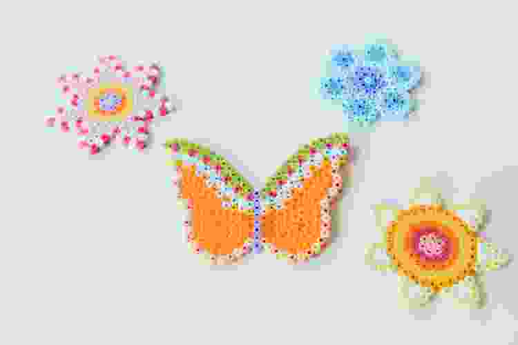 Beaded butterflies Spring Craft Ideas