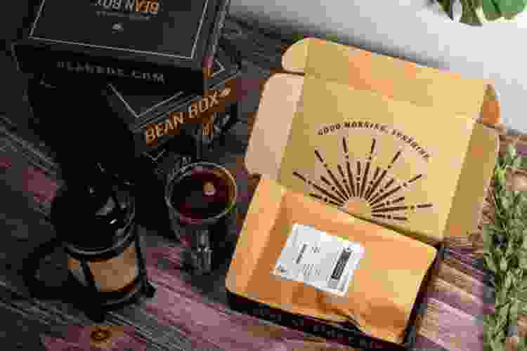 Beanbox coffee subscription box gift set