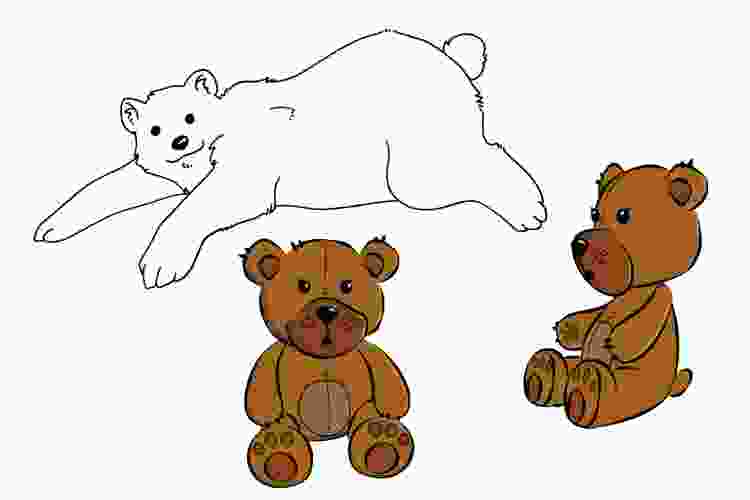 Bears doodles