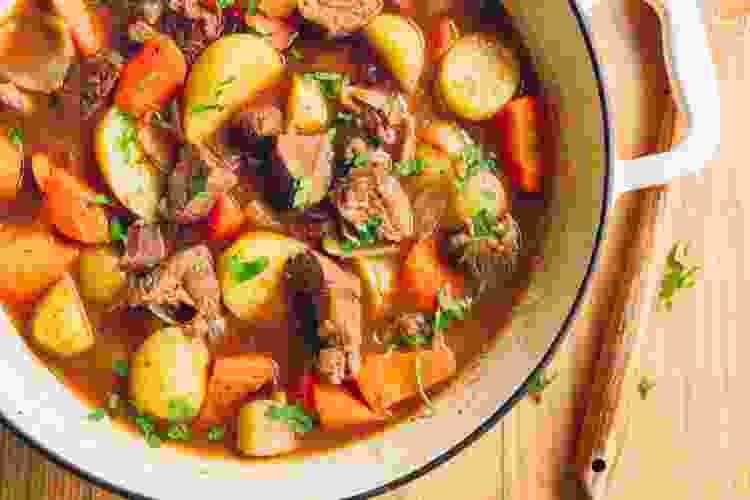 beef stew comfort food dinner idea