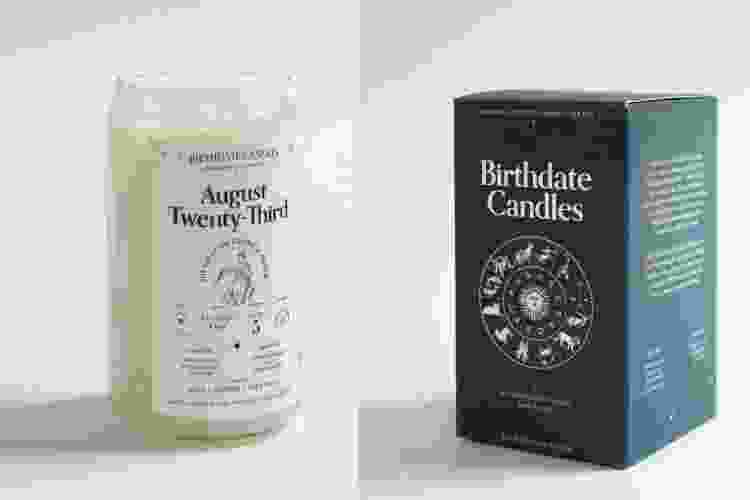 birthdate candle virgo gift