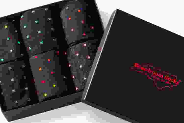 gift box of men's socks