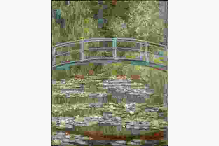 Bridge over a Pond of Water Lilies by Claude Monet