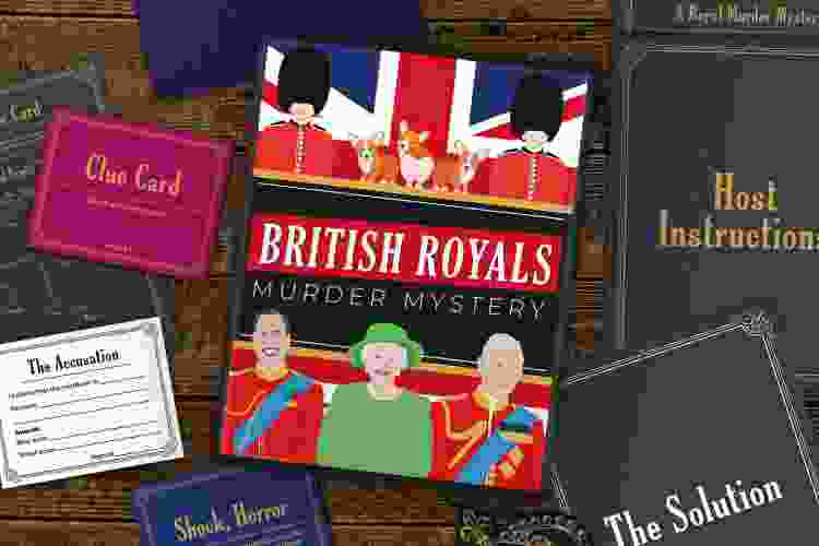 British Royalty murder mystery game 