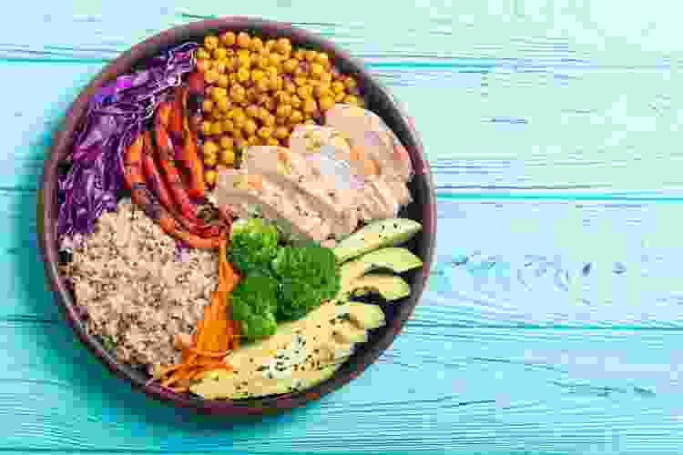 buddha bowl easy lunch idea for adults