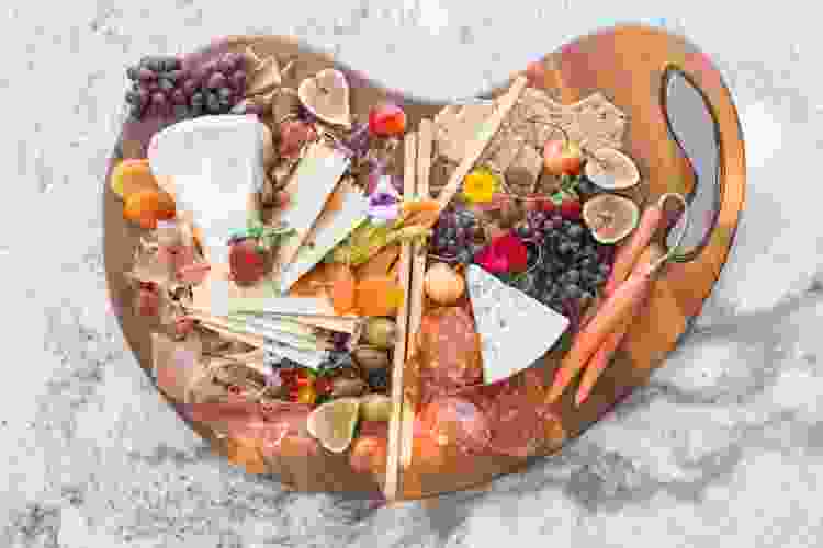 charcuterie board gift for seniors