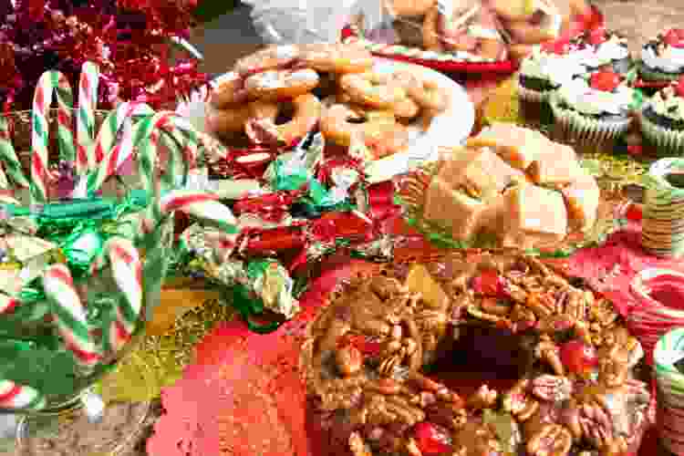 A festive Christmas party idea is to do a dessert swap.