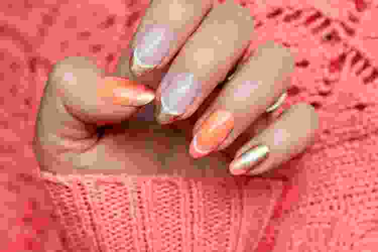 Colored French Tips