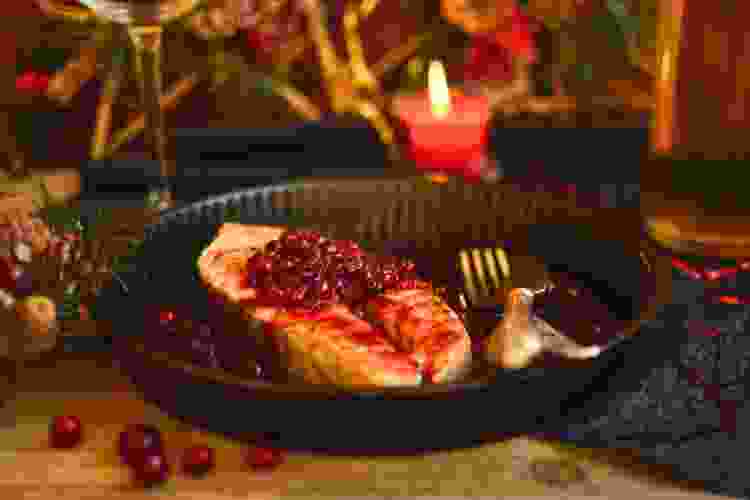 Cranberry and Maple Salmon