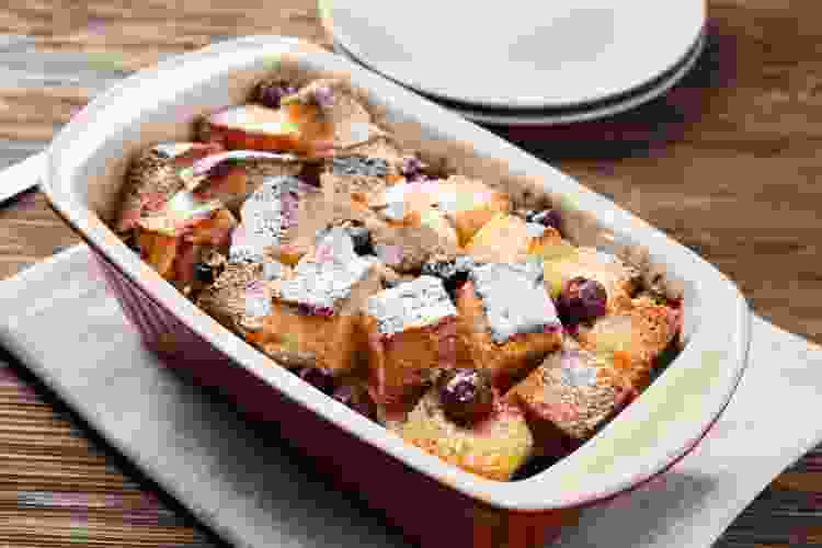 Cranberry Bread Pudding