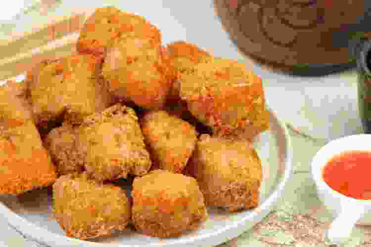 crispy fried tofu