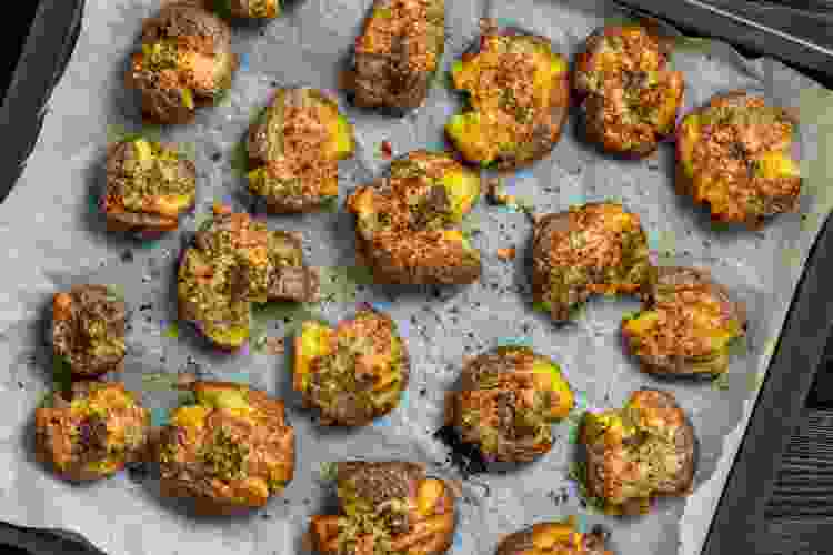 Crispy Smashed Potatoes